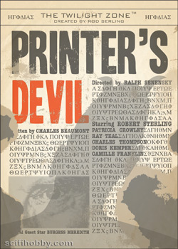 Printer's Devil Base card