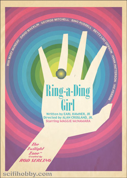 Ring-A-Ding Girl Base card