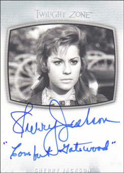 Sherry Jackson - Quantity Range: 50-75 Autograph card