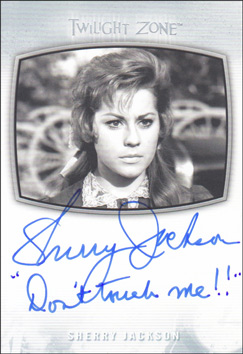 Sherry Jackson - Quantity Range: 50-75 Autograph card