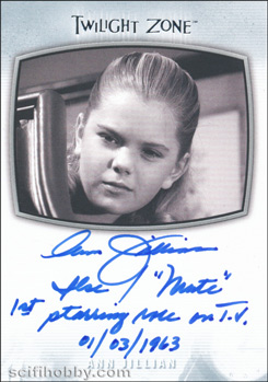 Ann Jillian - Quantity Range: 10-25 Autograph card