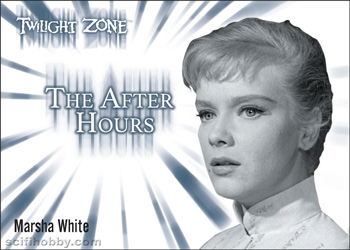 Anne Francis as Marsha White in The After Hours Twilight Zone Acetate card
