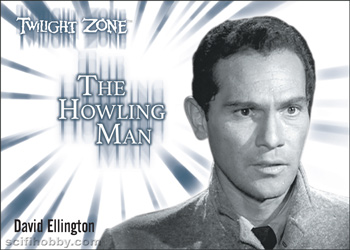 H.M. Wynant as David Ellington in The Howling Man Twilight Zone Acetate card