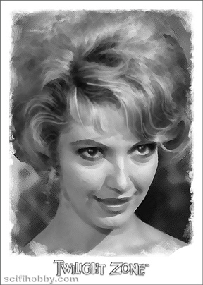 Ruta Lee as Flora Gordon in A Short Drink from a Certain Fountain The Twilight Zone Portraits