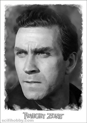 Peter Mark Richman as Trooper Robert Franklin in The Fear The Twilight Zone Portraits