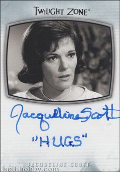Jacqueline Scott - Quantity Range: 300-500 Autograph card
