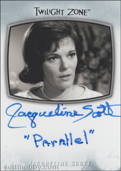 Jacqueline Scott - Quantity Range: 25-50 Autograph card