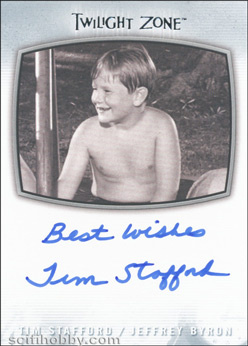 Tim Stafford - Quantity Range: 25-50 Autograph card