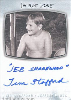 Tim Stafford - Quantity Range: 10-25 Autograph card