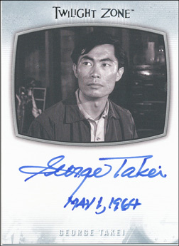 George Takei - Quantity Range: 75-100 Autograph card