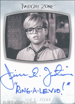 Jim E. Titus - Quantity Range: 25-50 Autograph card