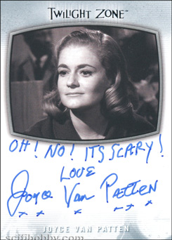 Joyce Van Patten - Quantity Range: 10-25 Autograph card