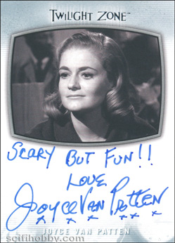 Joyce Van Patten - Quantity Range: 5-10 Autograph card