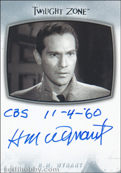 H.M. Wynant - Quantity Range: 75-100 Autograph card