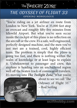 The Odyssey Of Flight 33 Base card