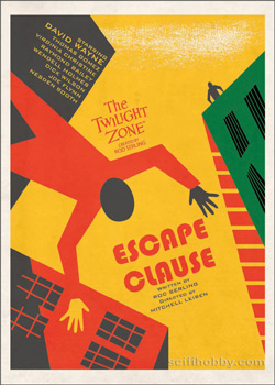 Escape Clause Twilight Zone Portfolio Prints - The Serling Episode