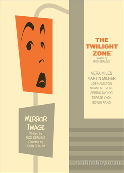 Mirror Image Twilight Zone Portfolio Prints - The Serling Episode