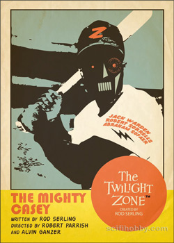The Mighty Casey Twilight Zone Portfolio Prints - The Serling Episode