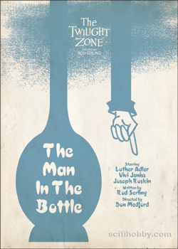 The Man In The Bottle Twilight Zone Portfolio Prints - The Serling Episode