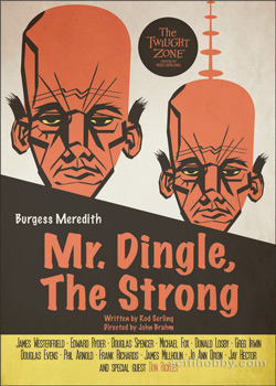 Mr. Dingle, The Strong Twilight Zone Portfolio Prints - The Serling Episode