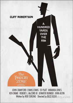 A Hundred Yards Over The Rim Twilight Zone Portfolio Prints - The Serling Episode