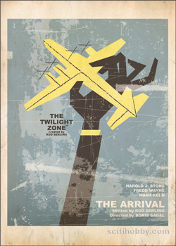 The Arrival Twilight Zone Portfolio Prints - The Serling Episode
