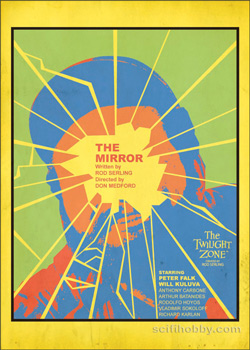 The Mirror Twilight Zone Portfolio Prints - The Serling Episode