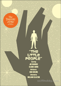 The Little People Twilight Zone Portfolio Prints - The Serling Episode