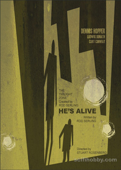 He's Alive Twilight Zone Portfolio Prints - The Serling Episode