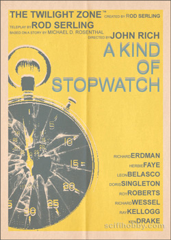 A Kind Of Stopwatch Twilight Zone Portfolio Prints - The Serling Episode