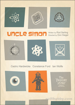 Uncle Simon Twilight Zone Portfolio Prints - The Serling Episode