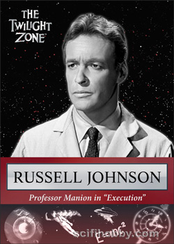 Russell Johnson as Professor Manion in 