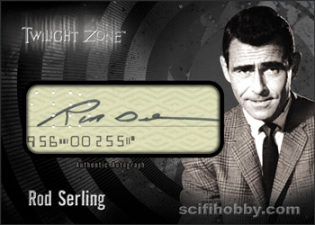 Rod Serling Twilight Zone Autograph card