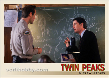 Miss Twin Peaks Base card