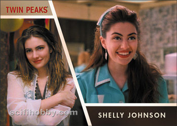 Mädchen Amick as Shelly Johnson Character card