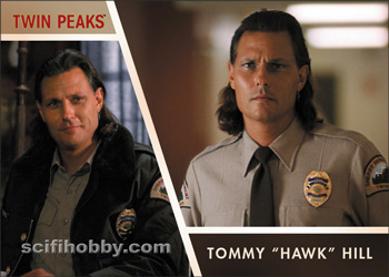 Michael Horse as Tommy 'Hawk' Hill Character card