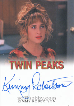 Kimmy Robertson as Lucy Moran Autograph card