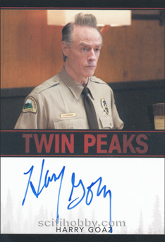 Harry Goaz as Deputy Andy Brennan Autograph card