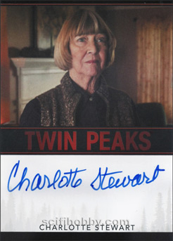 Charlotte Stewart as Betty Briggs Autograph card