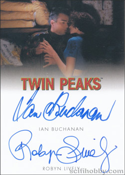 Ian Buchanan and Robyn Lively Autograph card