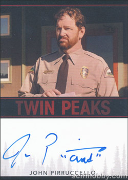 John Pirruccello as Deputy Chad Broxford Autograph card