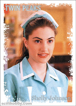 Mädchen Amick as Shelly Johnson Original Stars of Twin Peaks card
