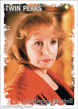 Piper Laurie as Catherine Martell Original Stars of Twin Peaks card
