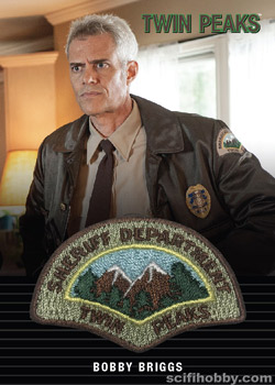Bobby Briggs Sheriff's Department Patch card