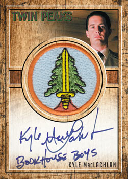 MacLachlan autographed patch card
