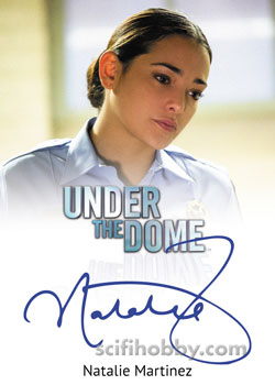 Natalie Martinez as Sheriff Linda Esquivel Autograph card