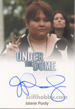 Jolene Purdy as Dodee Weaver Autograph card