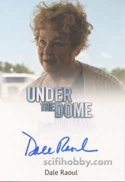 Dale Raoul as Andrea Grinnell Autograph card