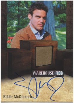 Eddie McClintock as Pete Lattimer Autographed Relic Card 4-Box Incentive