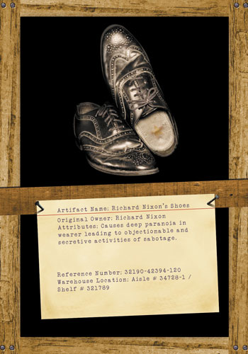 Richard Nixon's Shoes Artifacts 